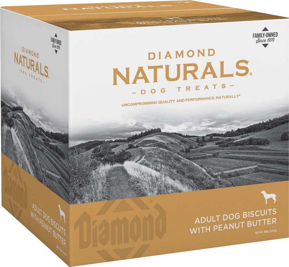 Diamond Naturals Adult Dog Biscuits with Peanut Butter Dog Treats