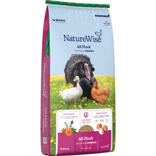 NatureWise® All Flock 20% Protein Crumble