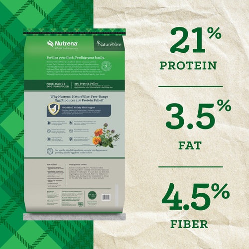 NatureWise® Free-Range Egg Producer 21% Protein Pellet