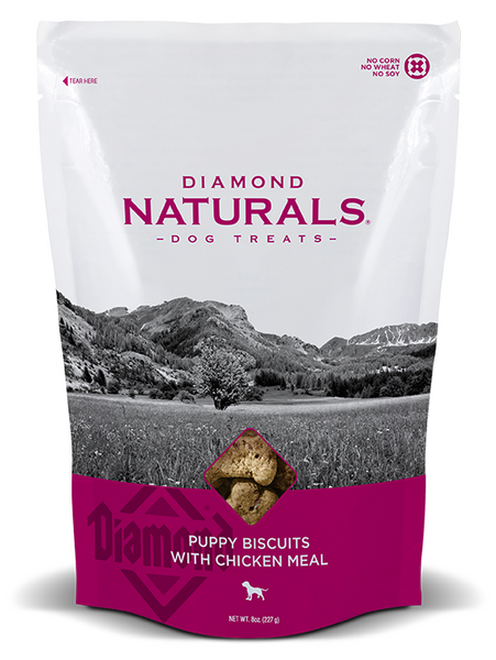Diamond Naturals Puppy Biscuits with Chicken Meal Dog Treats Diamond Naturals Puppy Biscuits with Chicken Meal Dog Treats