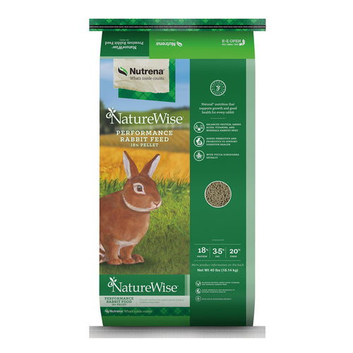 Nutrena® NatureWise® 18% Performance Rabbit Feed