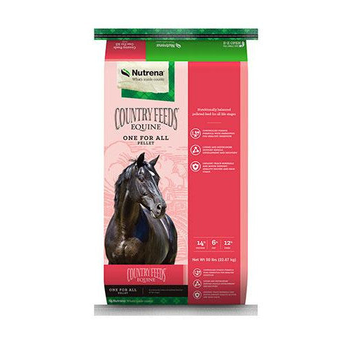 Nutrena® Country Feeds® Equine One For All 14 Pellet